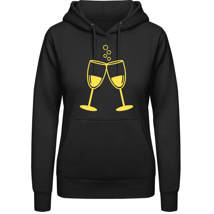 Clink Glasses Chears Vrouwen Hoodie 0 image