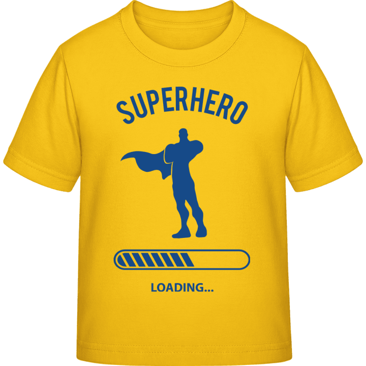 Superhero Loading T-shirt pour enfants contain pic