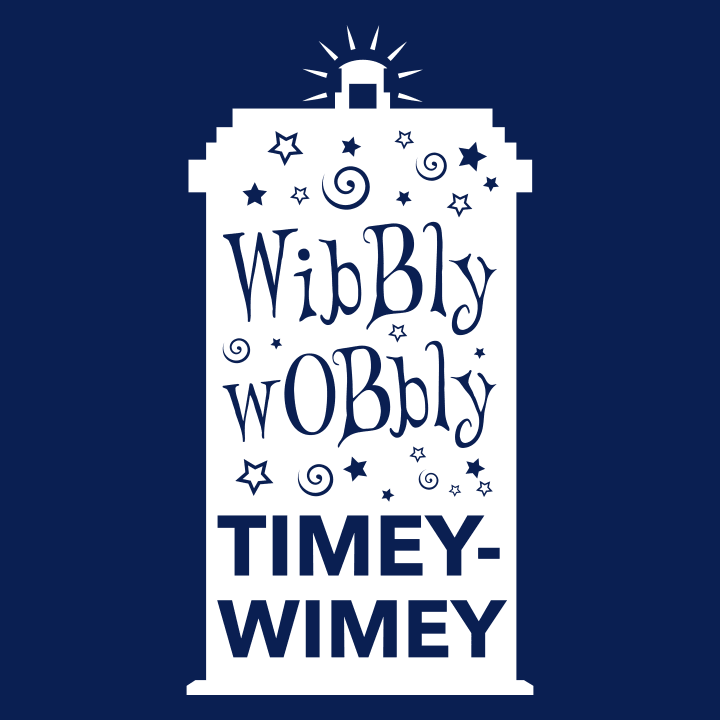 Wibbly Wobbly Timey Wimey Vrouwen Lange Mouw Shirt 0 image