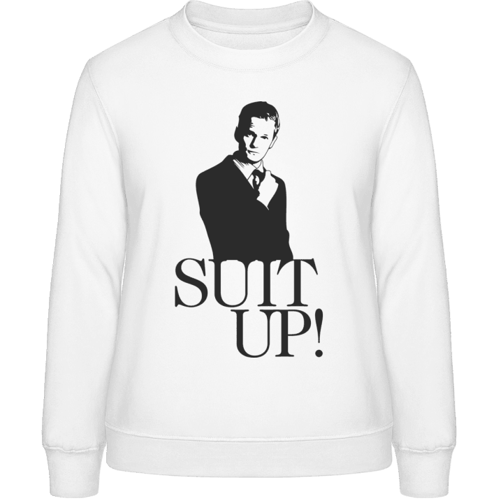 Suit Up Barney Sweatshirt för kvinnor 0 image