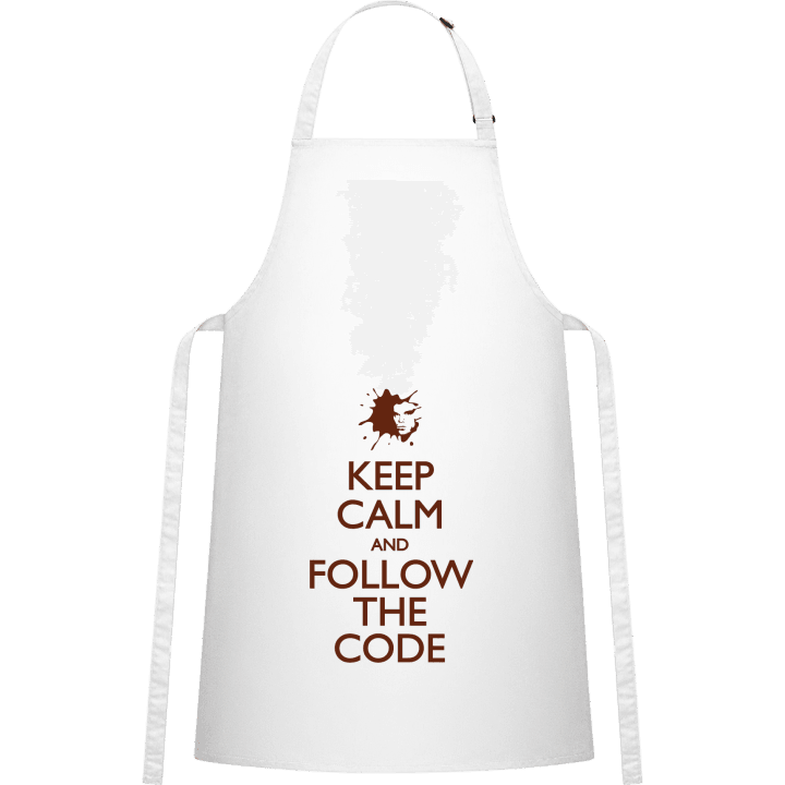 Keep Calm and Follow the Code Grembiule da cucina 0 image
