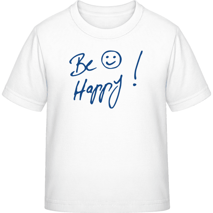 Be Happy T-shirt för barn contain pic