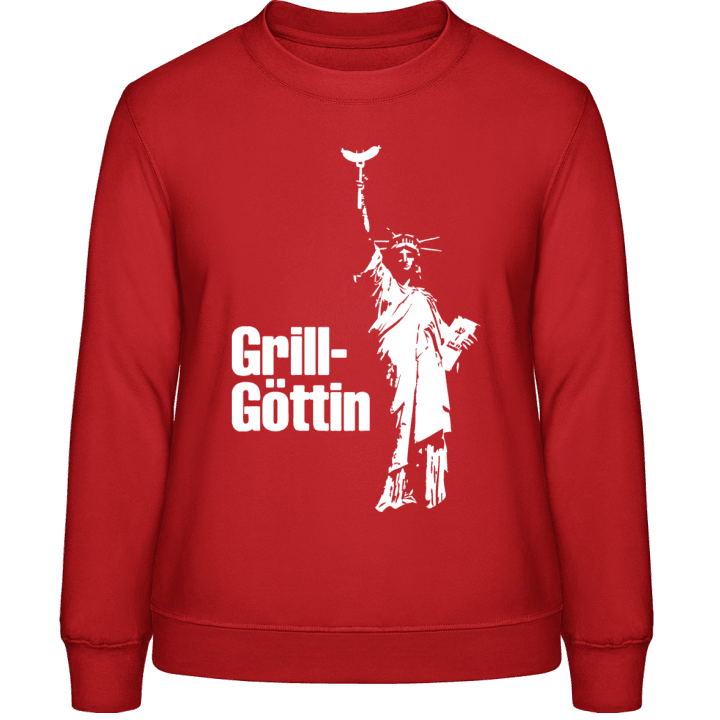 Grill Göttin Frauen Sweatshirt contain pic