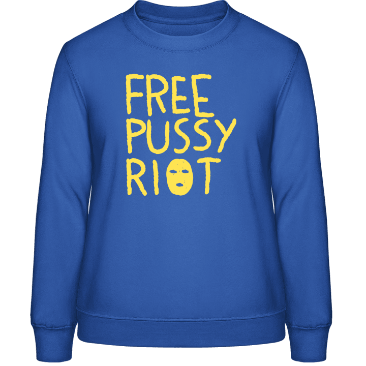 Free Pussy Riot Sweatshirt för kvinnor contain pic