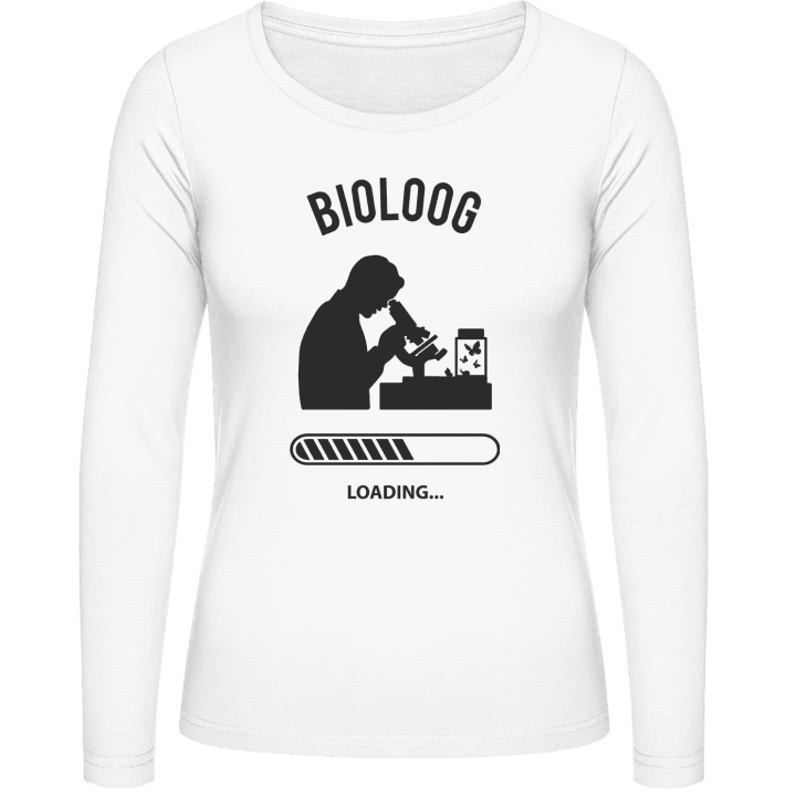 Bioloog loading Frauen Langarmshirt contain pic