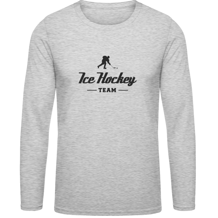 Ice Hockey Team Camicia a maniche lunghe contain pic