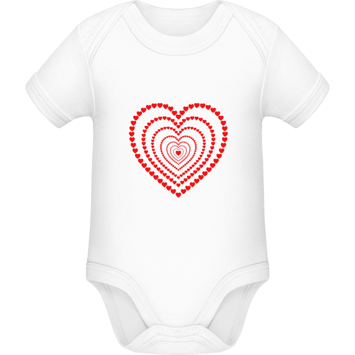 Hearts In Hearts Baby Strampler contain pic