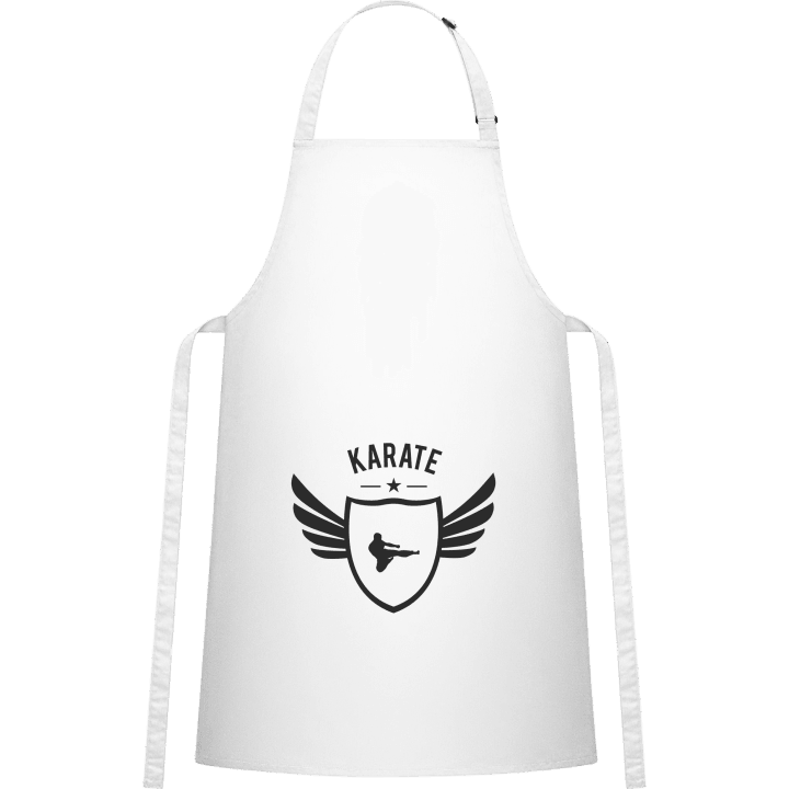 Karate Winged Kitchen Apron contain pic