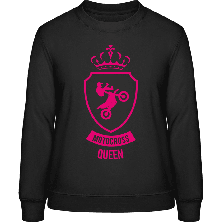 Motocross Queen Frauen Sweatshirt contain pic