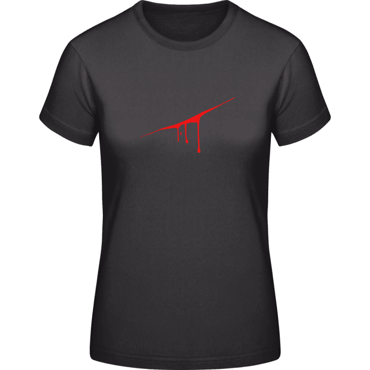 Bloody Cut Vrouwen T-shirt 0 image