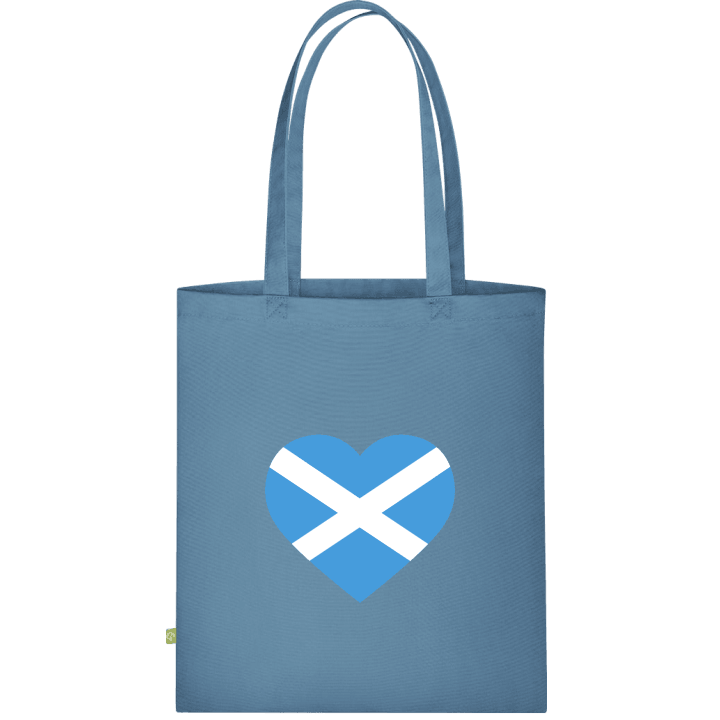 Scotland Heart Flag Bolsa de tela contain pic