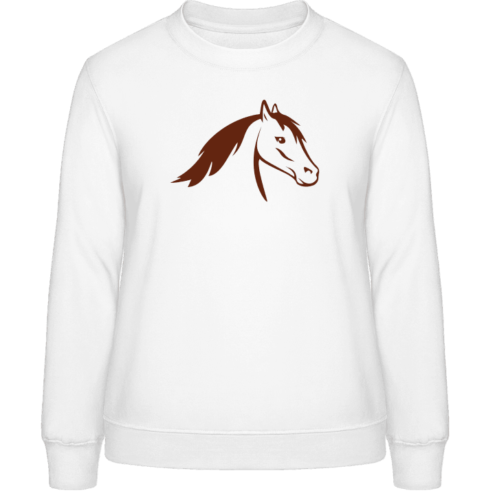 Horse Head Illustration Frauen Sweatshirt 0 image