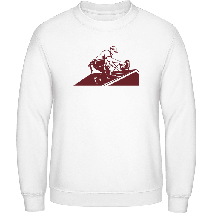 Roofer Silhouette Sweatshirt contain pic