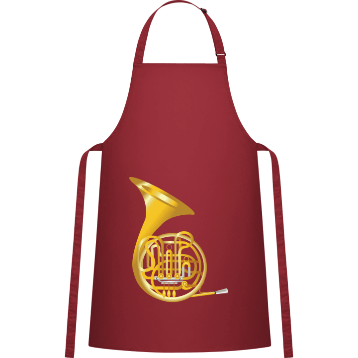 French Horn Instrument Kitchen Apron contain pic