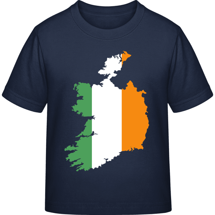 Ireland Map T-shirt för barn contain pic