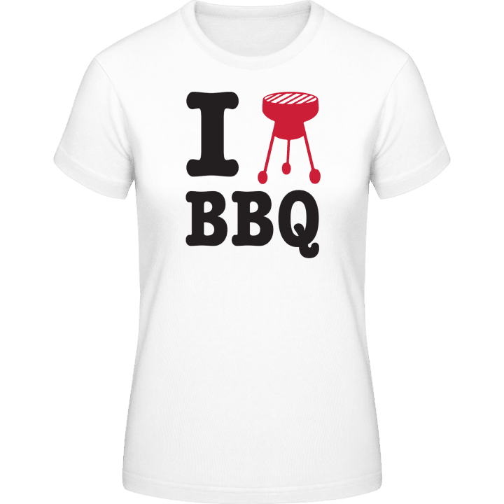 I Heart BBQ Vrouwen T-shirt contain pic
