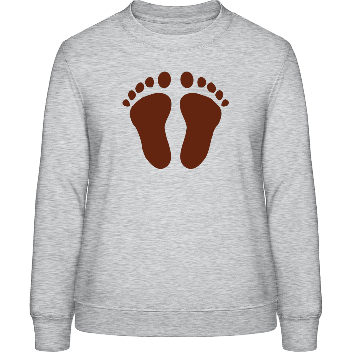 Feet Sweat-shirt pour femme contain pic
