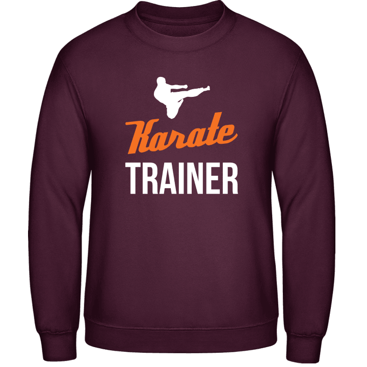 Karate Trainer Sweatshirt contain pic