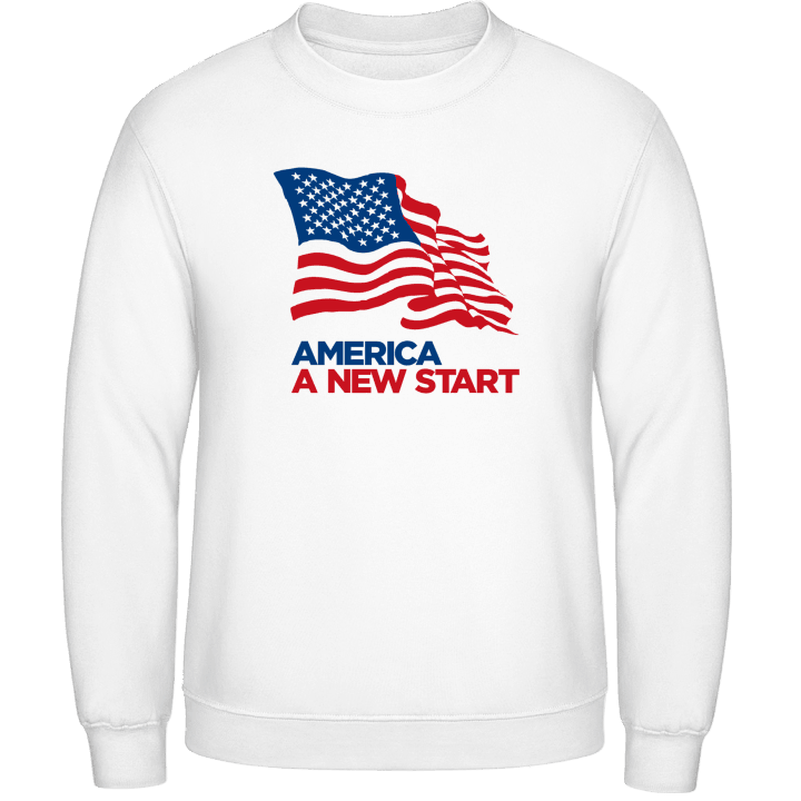 America Flag Sweatshirt 0 image