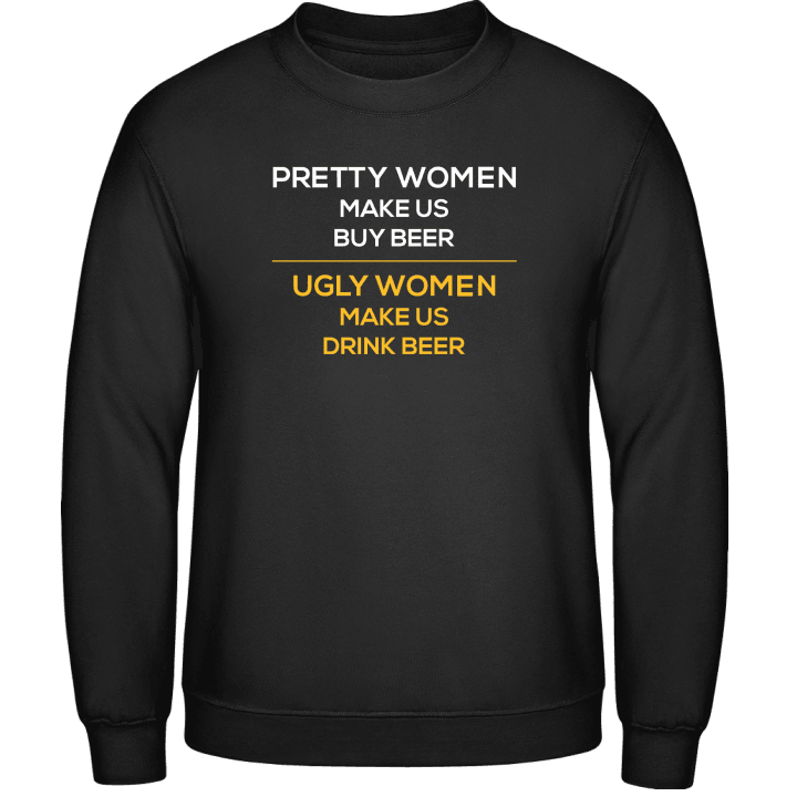 Pretty Women Ugly Women Sudadera contain pic