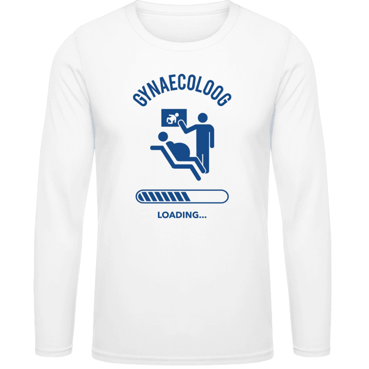 Gynaecoloog Loading T-shirt à manches longues contain pic