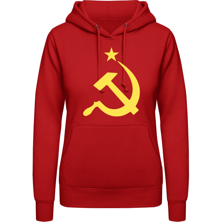 Communism Symbol Felpa con cappuccio da donna contain pic