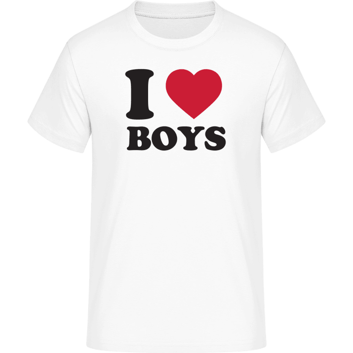 I Heart Boys T-Shirt contain pic