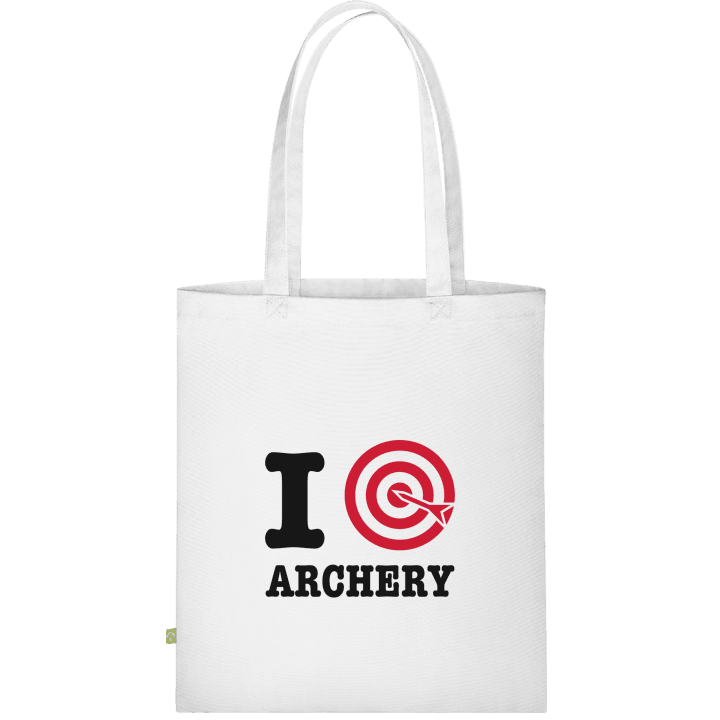 I Love Archery Target Väska av tyg contain pic