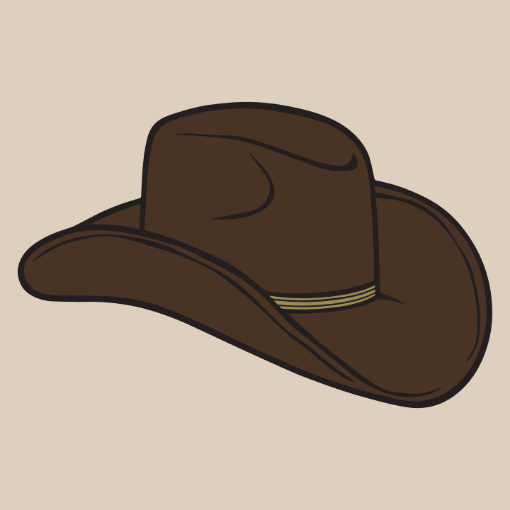 Cowboy Hat Illustration Frauen Langarmshirt 0 image
