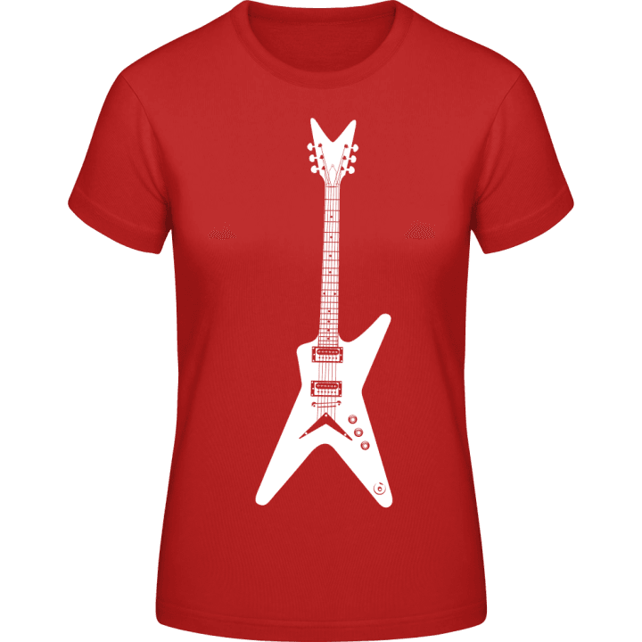 Guitar Frauen T-Shirt contain pic