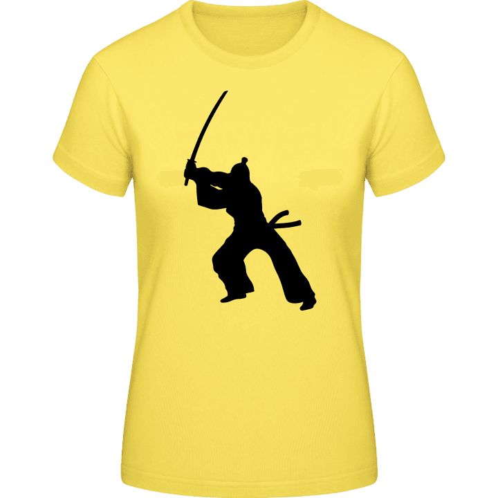 Samurai T-skjorte for kvinner contain pic