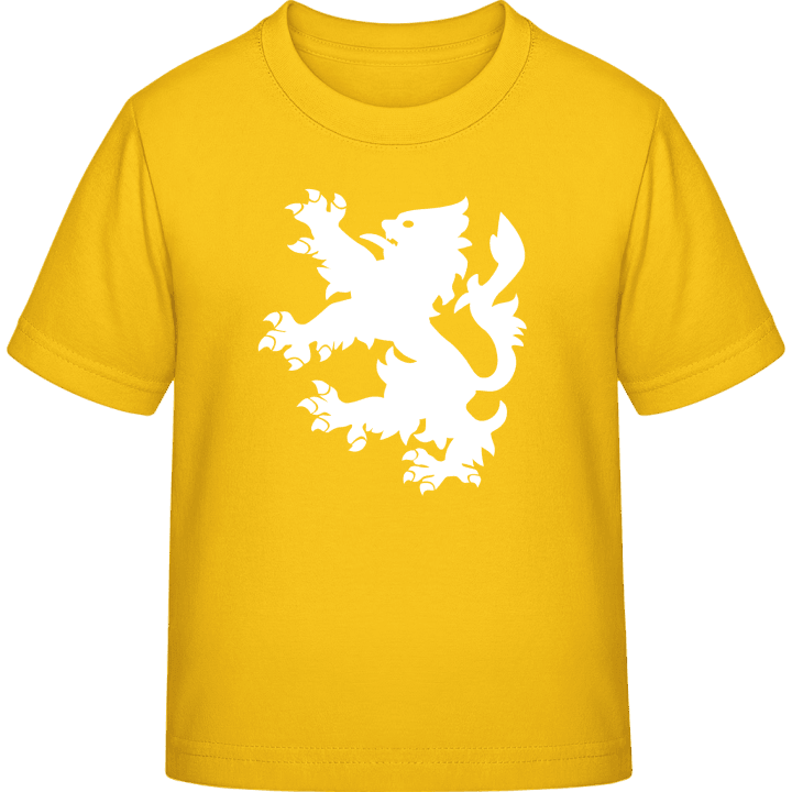 Netherlands Lion T-shirt för barn contain pic
