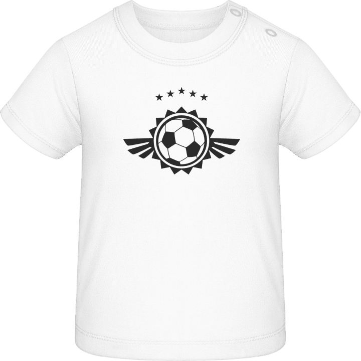 Football Logo Winged Baby T-Shirt contain pic