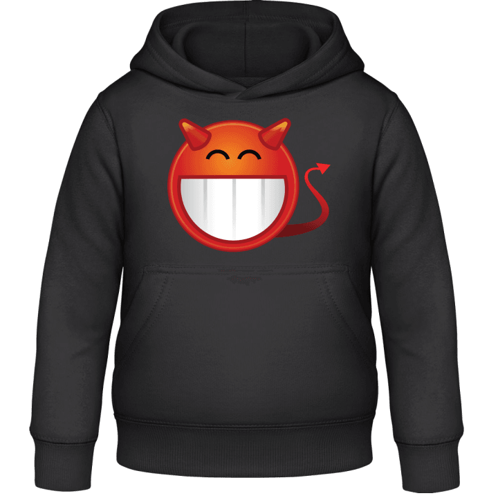 Devil Smiley Felpa con cappuccio per bambini contain pic
