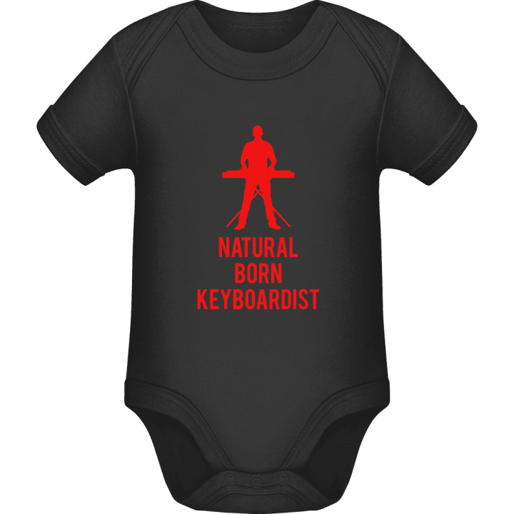 Natural Born Keyboardist Baby Romper contain pic