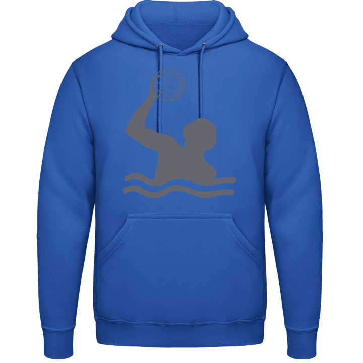 Water Polo Player Silhouette Hoodie contain pic