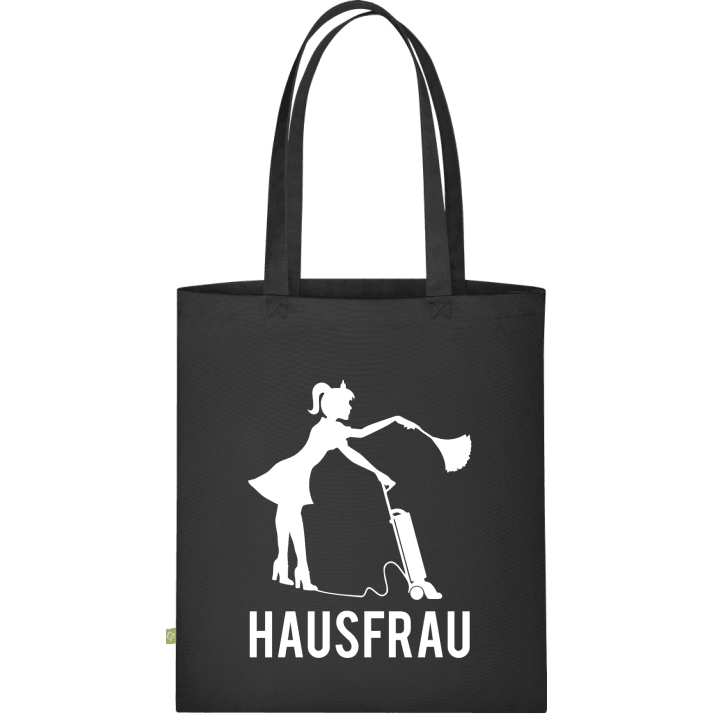 Hausfrau Silhouette Stofftasche contain pic