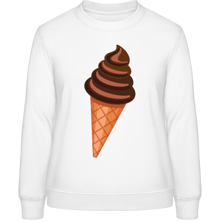 Choco Icecream Frauen Sweatshirt contain pic