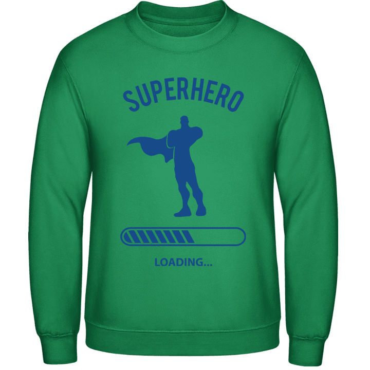 Superhero Loading Sweatshirt contain pic