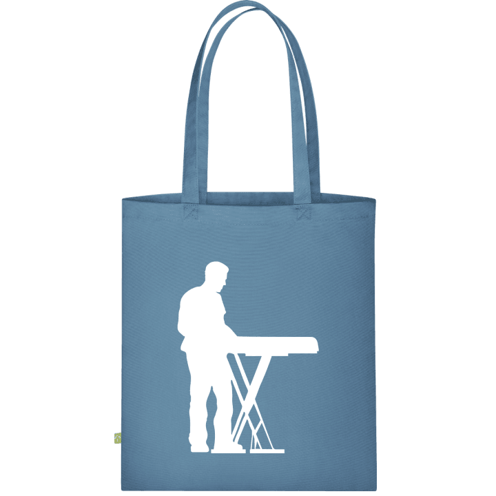 Keyboardist Illustration Stofftasche contain pic