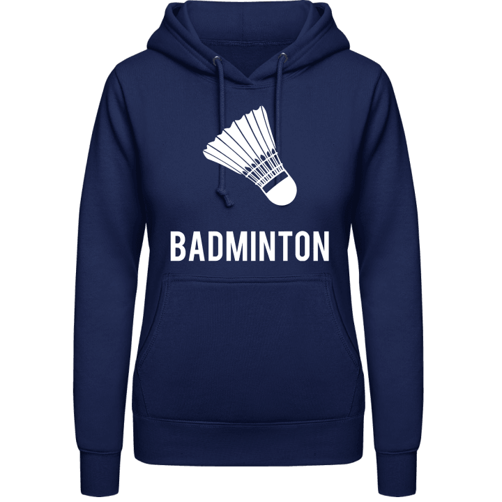 Badminton Design Women Hoodie contain pic