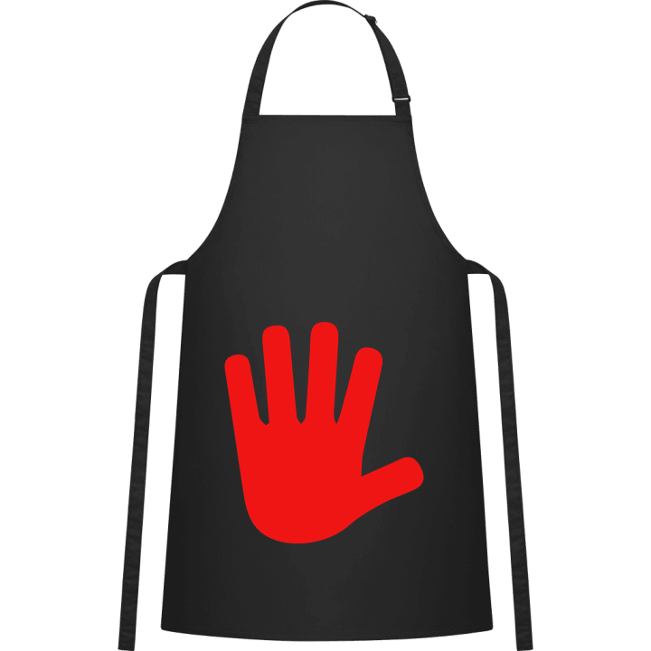Stop Hand Grembiule da cucina contain pic