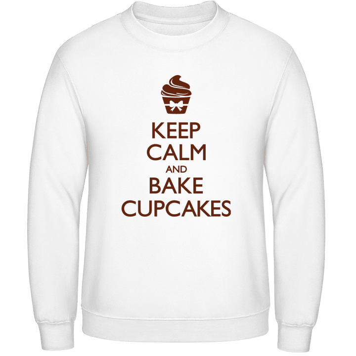 Keep Calm And Bake Cupcakes Sweatshirt contain pic