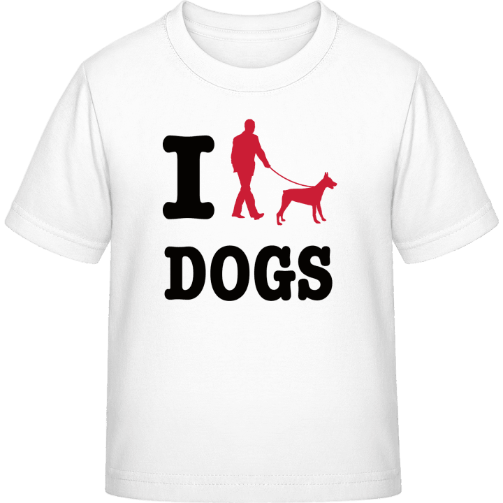 I Love Dogs Kinder T-Shirt 0 image