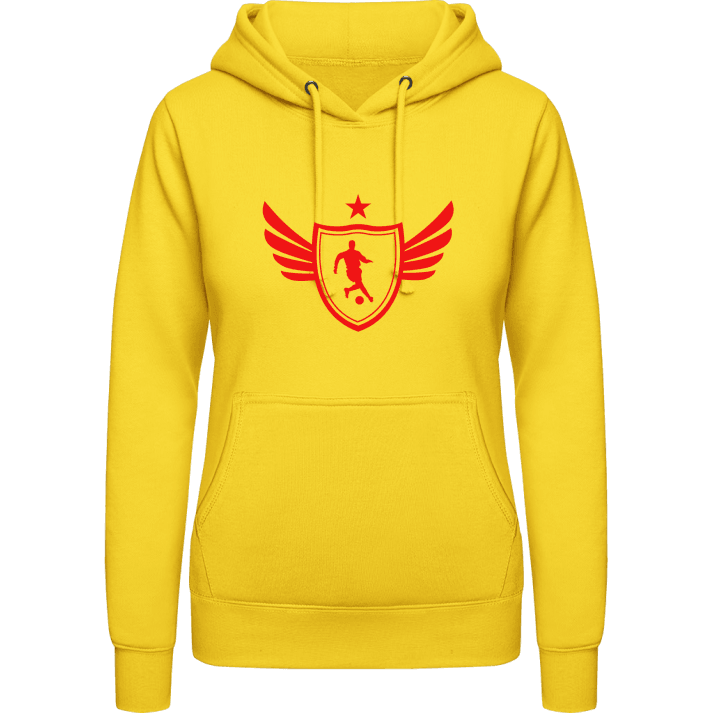 Soccer Player Star Vrouwen Hoodie contain pic