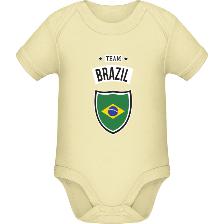 Team Brazil Baby romper kostym contain pic