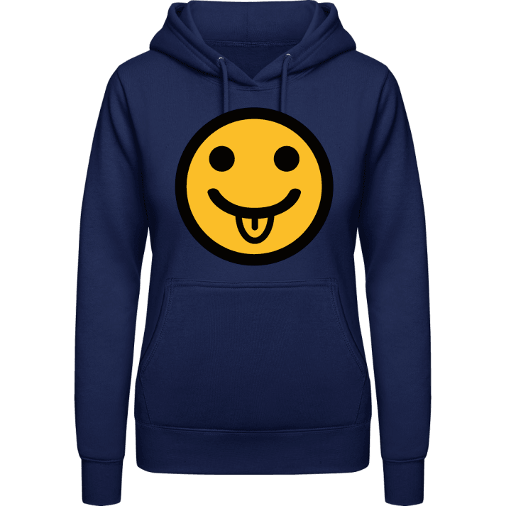 Sassy Smiley Vrouwen Hoodie contain pic