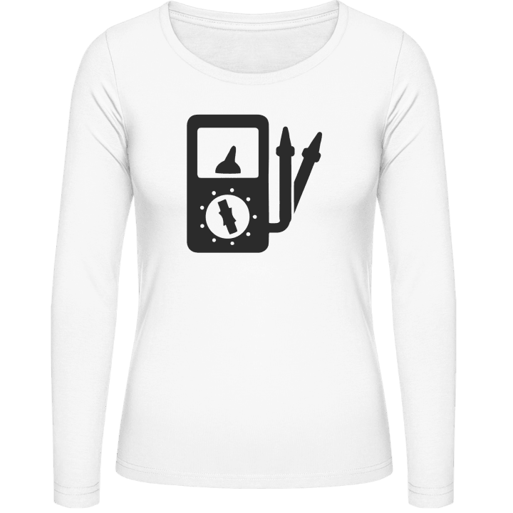 Electricity Gauge T-shirt à manches longues pour femmes 0 image