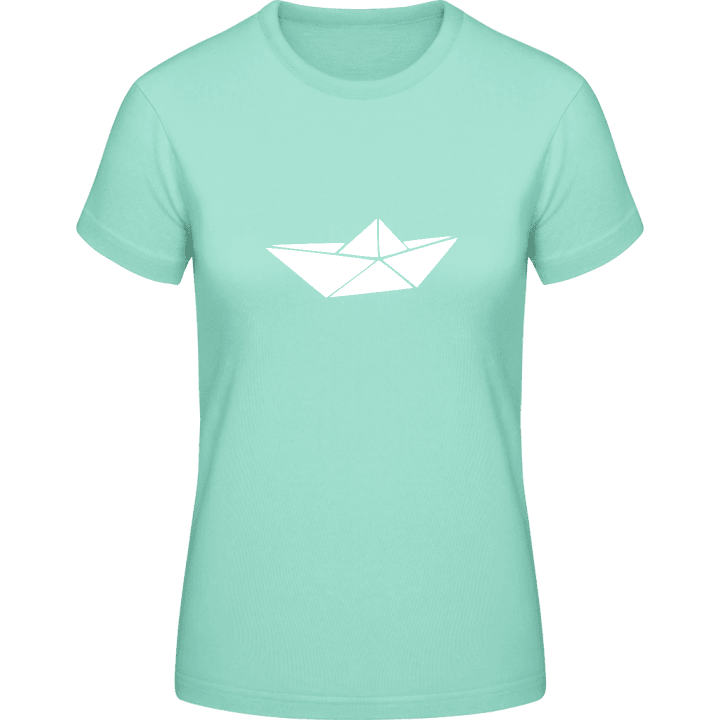 Paper Ship Icon Vrouwen T-shirt 0 image