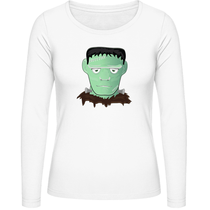 Frankenstein Illustration Women long Sleeve Shirt 0 image